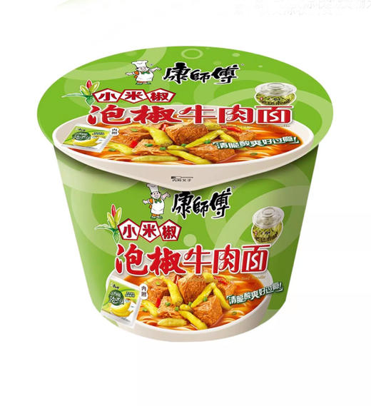 康师傅开心桶泡椒牛肉 商品图0