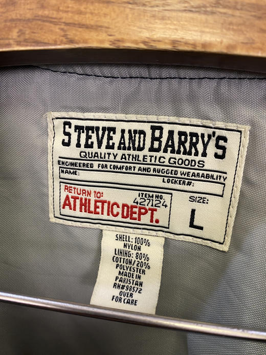 90年代 Vintage STEVE AND BARRY’S 厚款 运动罩衫_SLSS(L) 商品图2
