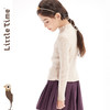littletime女童打底衫毛衣花边领2024秋新款儿童套头长袖针织衫 商品缩略图1