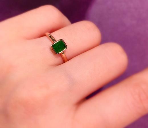 0.84ct 祖母绿戒指 商品图6