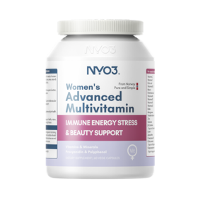 【跨境】NYO3女士多种复合维生素葡萄籽辅酶叶黄素VCVB锌硒片VD烟酰胺维E60粒