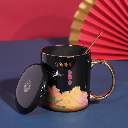 《瑞鹤图》感温变色杯 中国景德镇御器研究院出品 “当代督陶官”阳士琦大师监制（4-806） 商品图11