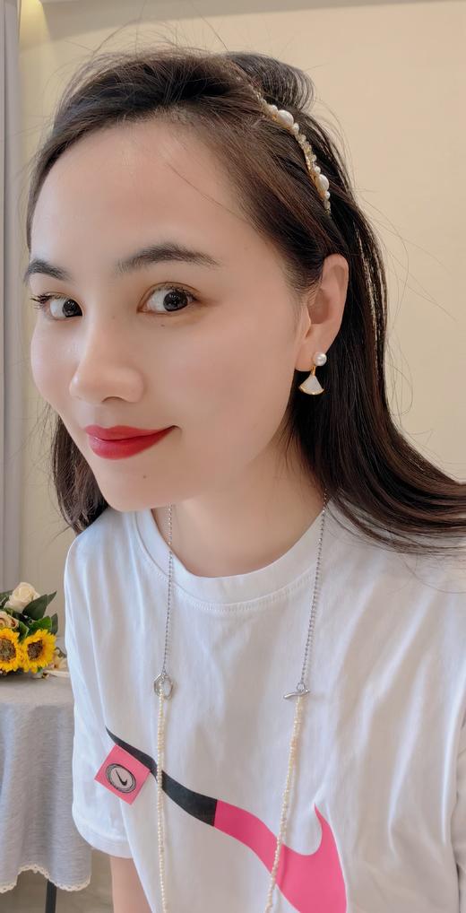 法国梵刻珍珠施华洛姆贝极光项链 手链 淡水珍珠平替 商品图4