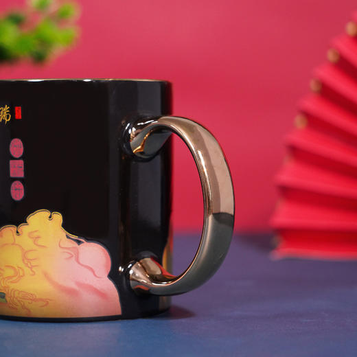 《瑞鹤图》感温变色杯 中国景德镇御器研究院出品 “当代督陶官”阳士琦大师监制（4-806） 商品图4