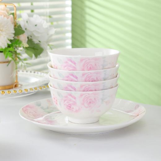 🔔🔔【国风低骨瓷陶瓷16件套礼盒餐具套装】✅礼盒装16件套低骨瓷礼品餐具，送人自用皆相宜！！！ ✅高温花卉工艺，安全卫生，💥不含任何重金属！！！ 商品图2