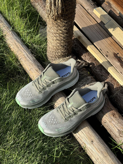 😍【品牌直发】李现同款❗️英国百年品牌Sacha网眼厚底专业跑鞋！😍冠军跑者挚爱的跑鞋！ ✅网眼贾卡鞋面，EVA发泡/橡胶鞋底 商品图6