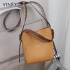 水桶包 | VINEY牛皮腋下斜跨单肩包大容量高级感包包女小众手提包6646 商品缩略图5