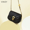 菱格小方包 | VINEY含牛皮时尚百搭高级感单肩斜挎包精致优雅小金球女包4426 商品缩略图3