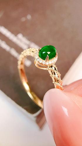 0.49ct 祖母绿戒指