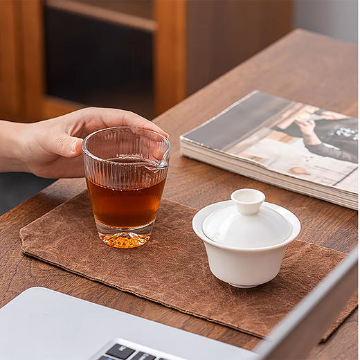 沁茶悦旅丨白瓷快客杯 旅行茶具 125ml 1盖碗1公道3茶杯1收纳包 商品图2