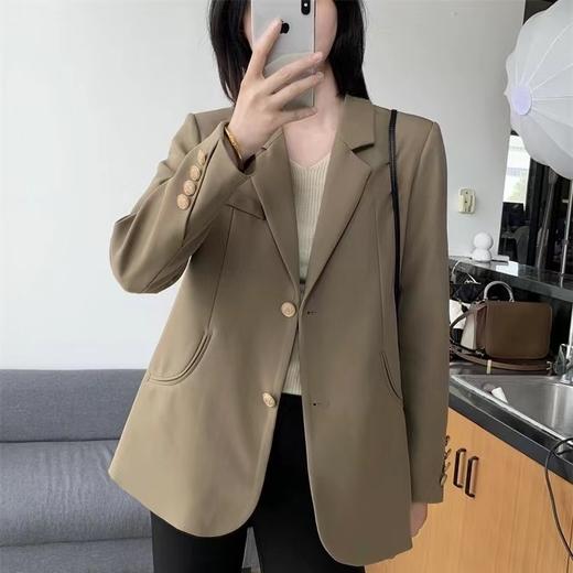 ImPresionismo气质通勤垫肩西装 | 挺阔有型 手感柔滑紧密 松弛干练 通勤百搭 商品图2