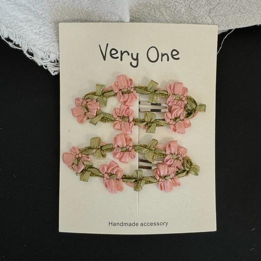 very one 进口木马缎带 水滴夹对夹 商品图4