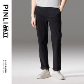 PINLI品立2024秋季新款男装老钱风男裤直筒牛仔长裤潮GD242416334
