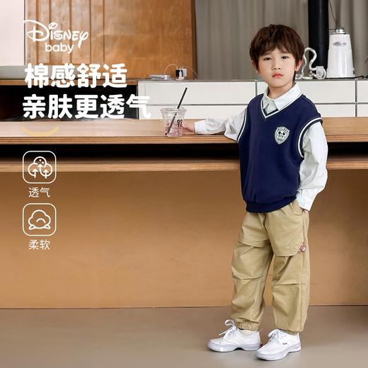 【90-140】【迪士尼baby】男童春秋坎肩马甲背心 商品图5
