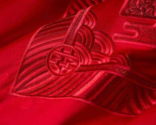 6F堂皇家纺 囍嫁系列-瑞锦华庭六件套 商品图4