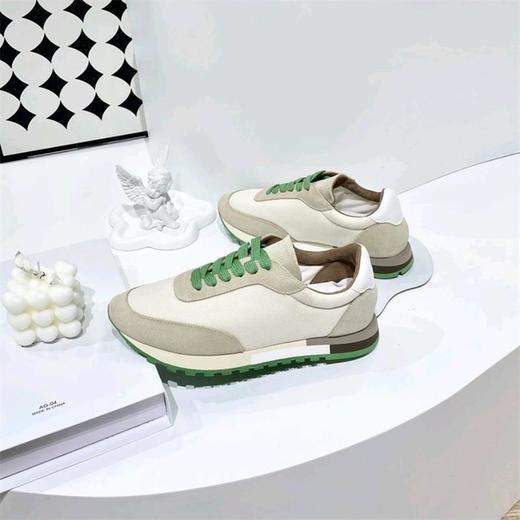 【包邮发顺丰】62250 洛诗琳新款撞色耐看超轻便百搭阿甘拼色运动鞋TKK0082 商品图0