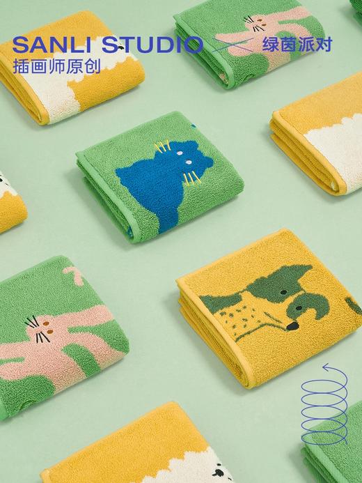 三利纯棉三件套浴巾毛巾方巾全棉吸水速干男女士情侣款裹巾 商品图3