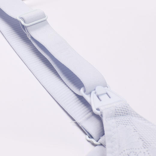 都市丽人内衣快乐妈咪孕哺文胸锁边蕾丝BC:薄文胸3/4杯三排扣无钢圈LBT2R1 商品图5