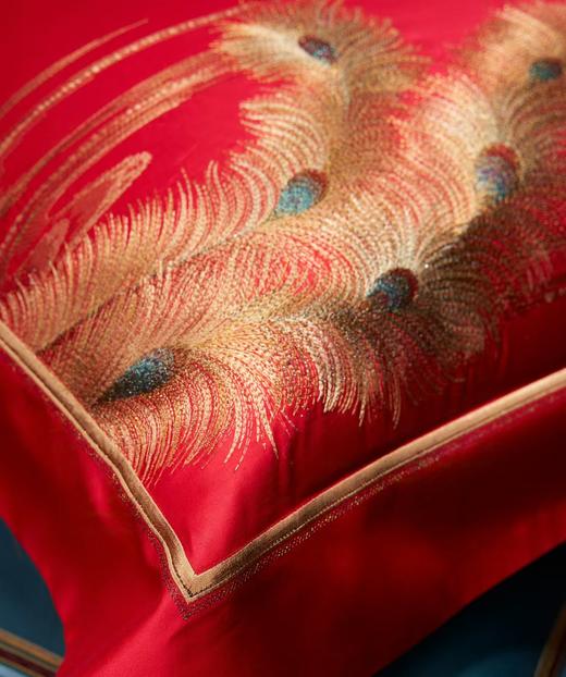 6F堂皇家纺 囍嫁系列-凤凰来仪六件套 商品图3