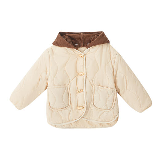 笛莎Deesha 童装女童2024冬季新款棉服外套 商品图4