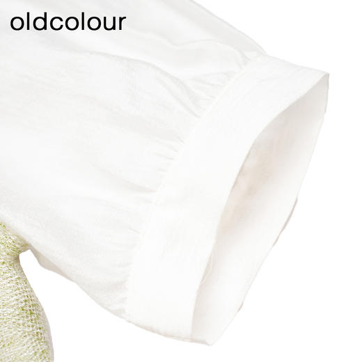 oldcolour夏季新款法式泡泡袖甜美温柔风显瘦气质裙女GP21101771 商品图3
