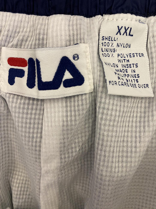90年代 Vintage FILA 斐乐 菲律宾制 运动长裤（36-38”） （91-96 cm）_SLP(5) 商品图2
