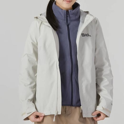 【自营】JackWolfskin/狼爪  秋冬狼爪户外防风三合一冲锋衣女外套 5031991 商品图1