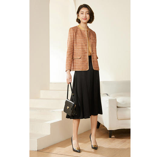 小香风气质乔万尼秋季新款短外套经典高级感设计EM3B355 商品图2