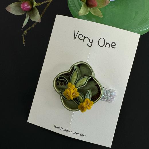 very one 中秋国风盘扣发夹 玉兔奔月 丹桂飘香 商品图1