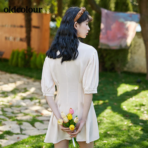 oldcolour2022夏季新品衬衫连衣裙 商品图4
