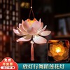 中秋节荷花灯莲花灯手提古风发光灯笼手工diy材料包小礼物品 商品缩略图0