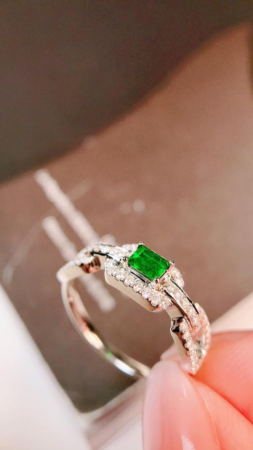 0.21ct 祖母绿戒指 商品图0