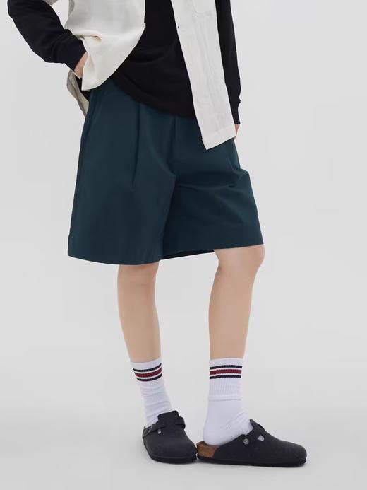 LIVINGTOWN/LT单褶休闲短裤 商品图3