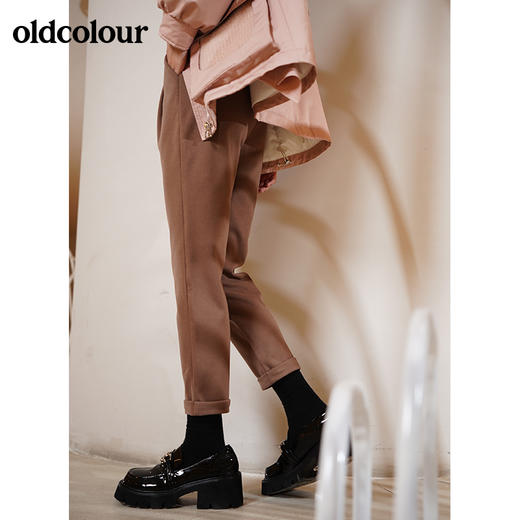 oldcolour2022冬季新款时尚气质修身显瘦休闲长裤GN41073952 商品图4