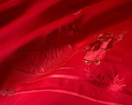 6F堂皇家纺 囍嫁系列-瑞锦华庭六件套 商品图5