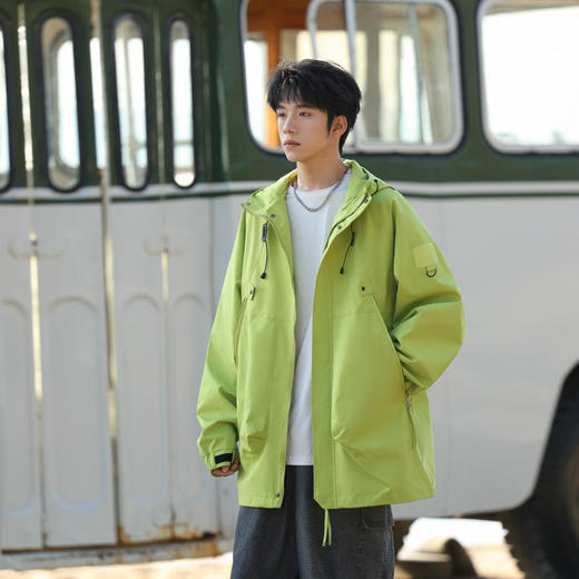 senlinjeepsd秋季情侣冲锋衣 | 防水防污防风 立体版型 透气不闷热 舒适百搭 男女同款 商品图7