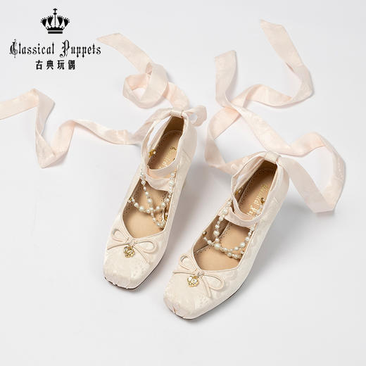 【积分兑换，60天内发货】梦中的蝴蝶结芭蕾鞋 古典玩偶 Lolita 商品图1