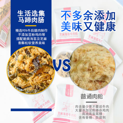【生活选集】芝麻海苔猪肉松  / 芝麻海苔牛肉松 商品图8