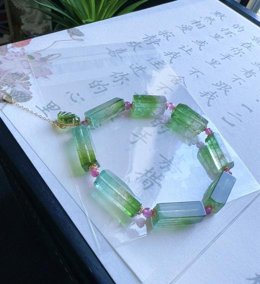 23.72g 原石碧玺手链 商品图4