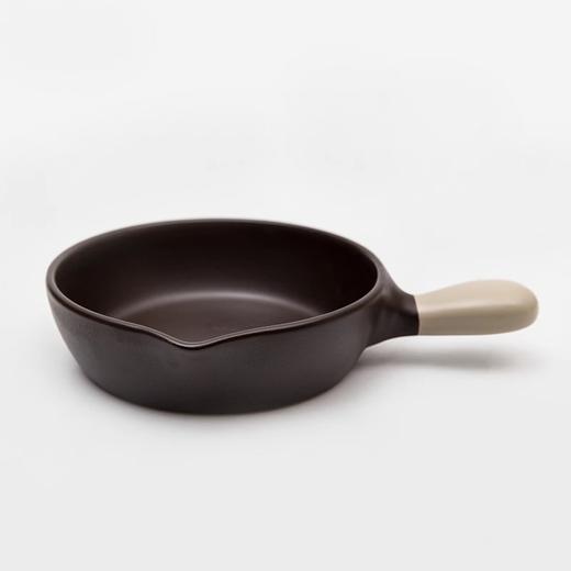 日本陶器万古烧料理土锅小煎锅万古烧圆形煎烤盘（可明火） 商品图3