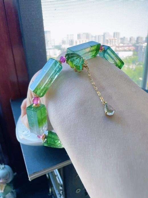 23.72g 原石碧玺手链 商品图8