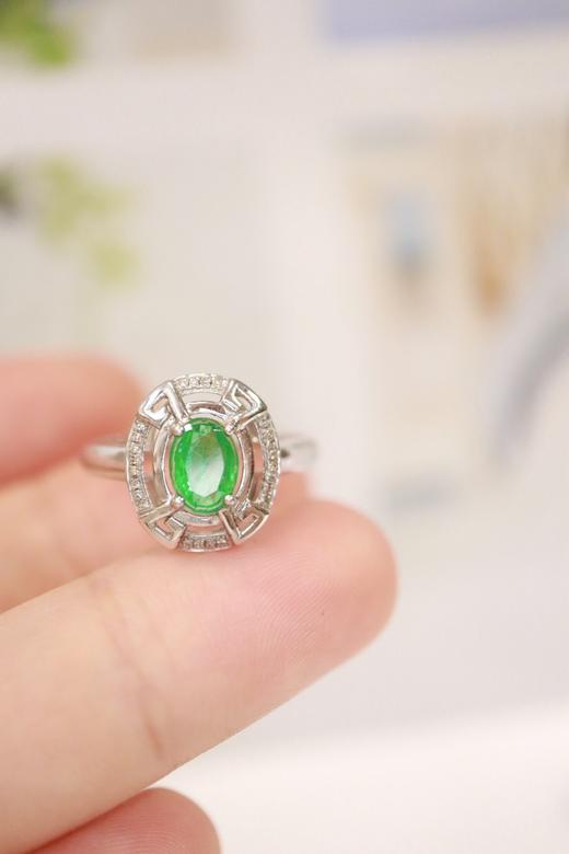 0.8ct 祖母绿戒指 商品图0