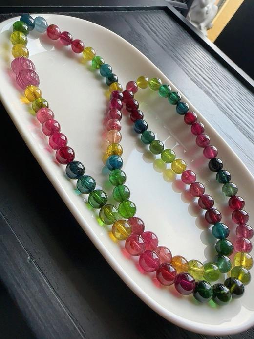 47.3g 7mm 碧玺手链 商品图2