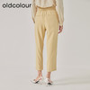 oldcolour春季新款职业通勤直筒七分西装休闲裤女O13073313 商品缩略图4
