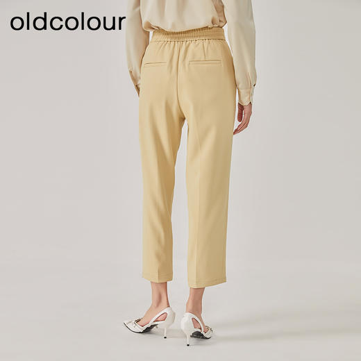 oldcolour春季新款职业通勤直筒七分西装休闲裤女O13073313 商品图4