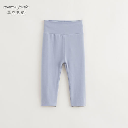 【德绒发热】马克珍妮男女童高腰护肚打底裤裤子宝宝秋裤冬241583 商品图1
