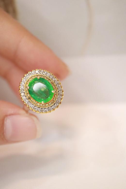 2.44ct 祖母绿戒指 商品图0