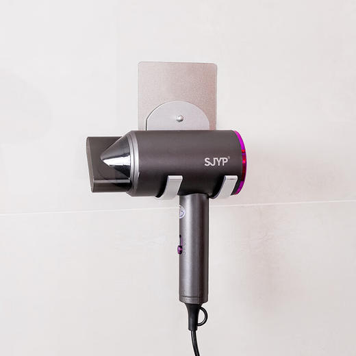 奇丽屋无铝伦比U型吹风机架浴室置物架免打孔（吹风机架）【不支持补差，非质量问题不退不换】S 商品图2