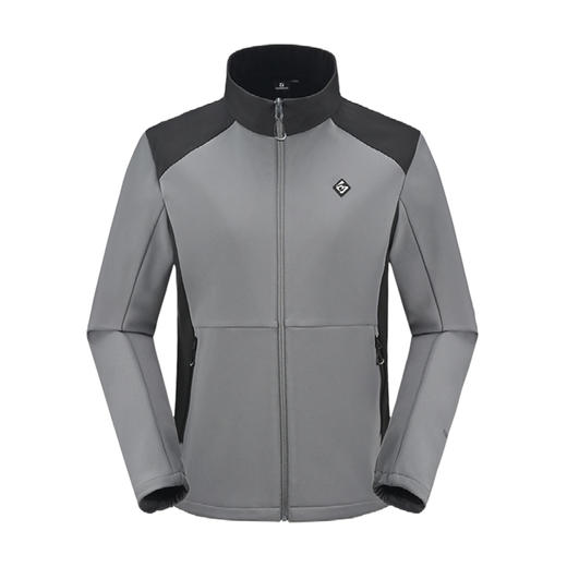 探路者男式立领软壳外套TAEEAM91219 商品图0