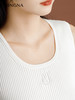 【商场同款】阿菁娜2024秋季新款U型领简约时尚背心A29Q301039 商品缩略图4